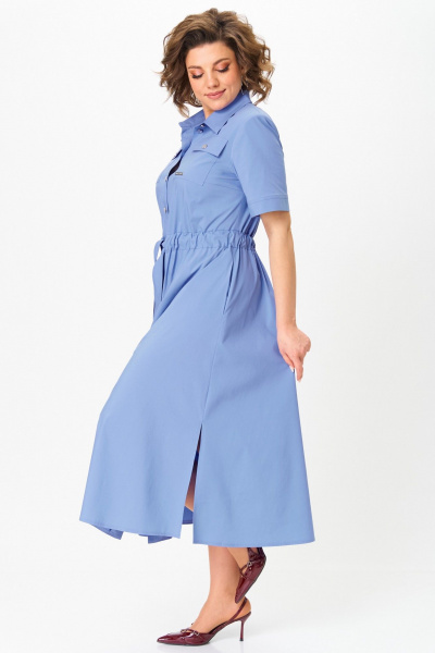 Платье Aira Style 24423 голубой - фото 6