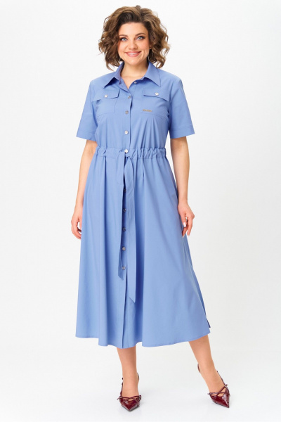 Платье Aira Style 24423 голубой - фото 1