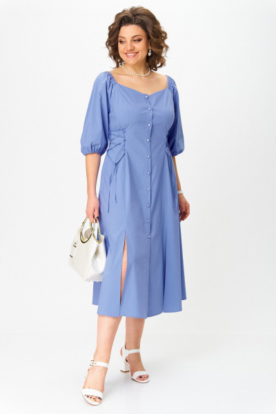 Платье Aira Style 24424 голубой - фото 6