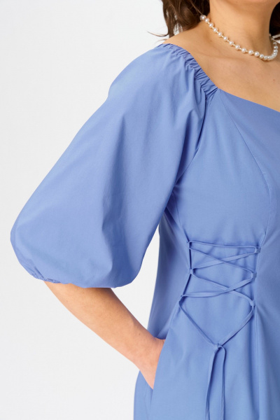 Платье Aira Style 24424 голубой - фото 8
