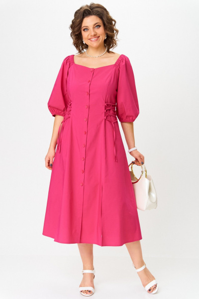 Платье Aira Style 24424 малина - фото 6