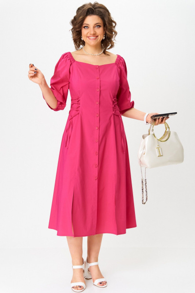 Платье Aira Style 24424 малина - фото 5