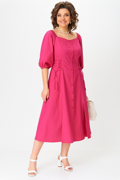 Платье Aira Style 24424 малина - фото 2