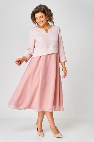 Платье Bonna Image 954/3 розовый - фото 8