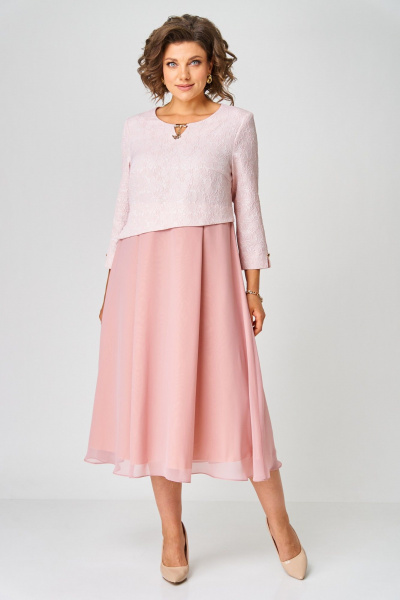 Платье Bonna Image 954/3 розовый - фото 1