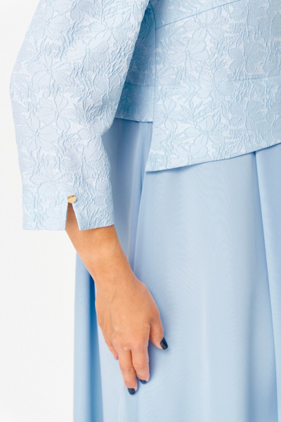 Платье Bonna Image 954/4 голубой - фото 7