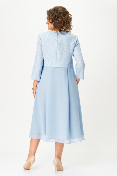 Платье Bonna Image 954/4 голубой - фото 2