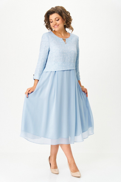 Платье Bonna Image 954/4 голубой - фото 1