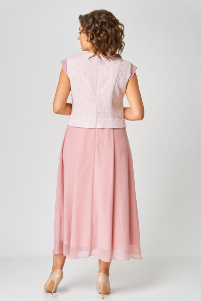 Жакет, платье Bonna Image 970/3 розовый - фото 13