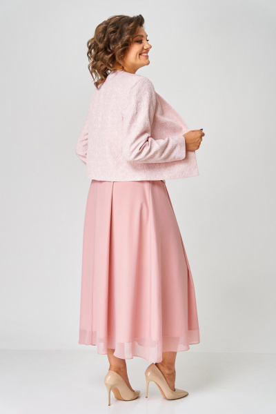 Жакет, платье Bonna Image 970/3 розовый - фото 8