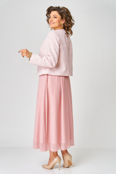 Жакет, платье Bonna Image 970/3 розовый - фото 7