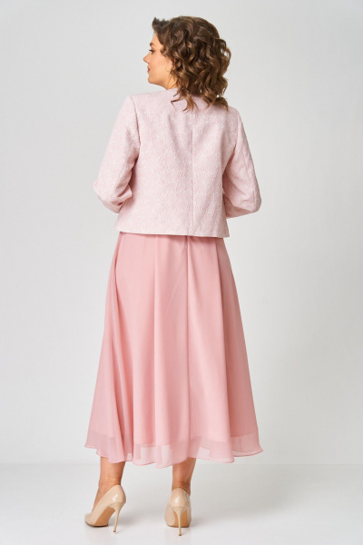 Жакет, платье Bonna Image 970/3 розовый - фото 5