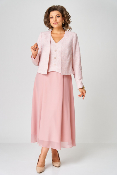 Жакет, платье Bonna Image 970/3 розовый - фото 1