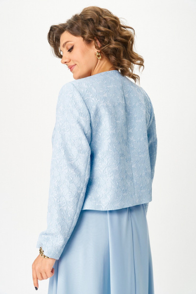 Жакет, платье Bonna Image 970/4 голубой - фото 14