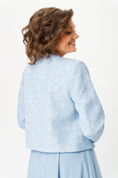 Жакет, платье Bonna Image 970/4 голубой - фото 13