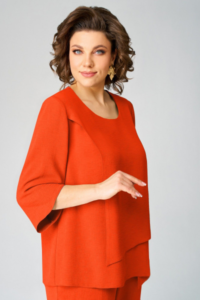 Брюки, туника Мишель стиль 1251 лосось - фото 5