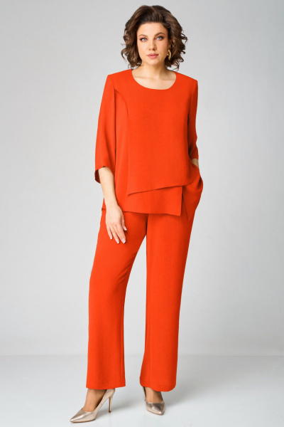 Брюки, туника Мишель стиль 1251 лосось - фото 1
