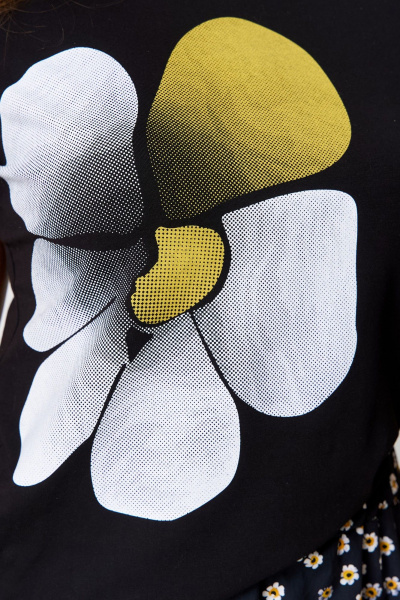 Топ, юбка Мишель стиль 1270 черный - фото 7