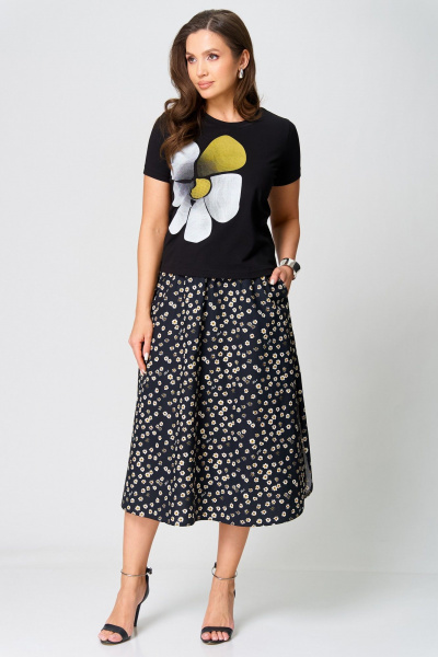 Топ, юбка Мишель стиль 1270 черный - фото 5