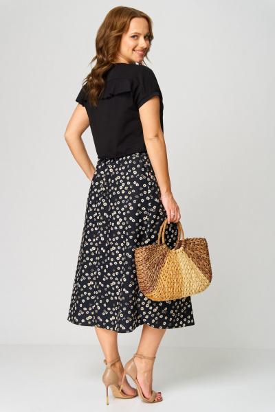Топ, юбка Мишель стиль 1272 черный - фото 12