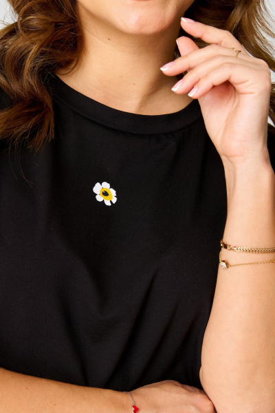 Топ, юбка Мишель стиль 1272 черный - фото 10