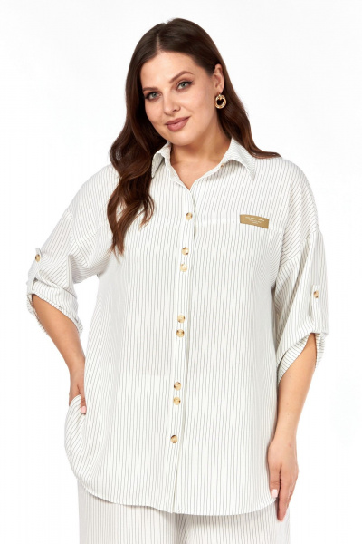 Брюки, рубашка Диомант 2063 белый - фото 8