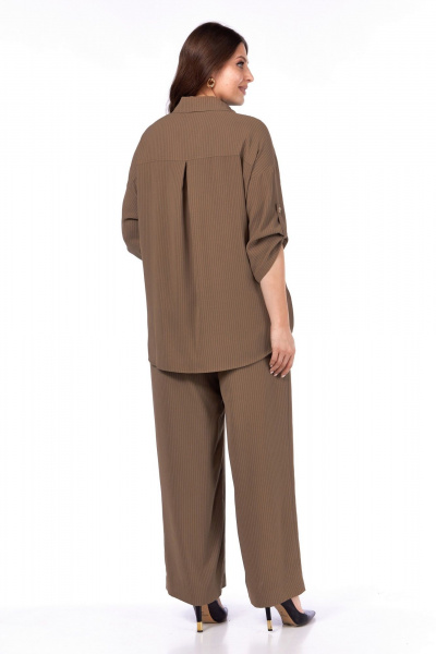 Брюки, рубашка Диомант 2063 коричневый - фото 10