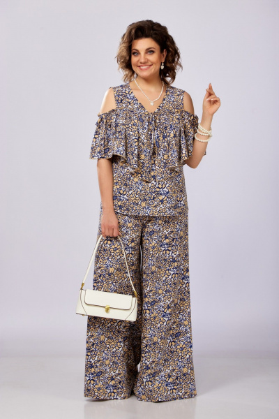 Блуза, брюки Lady Secret 2996/2 мультиколор - фото 6