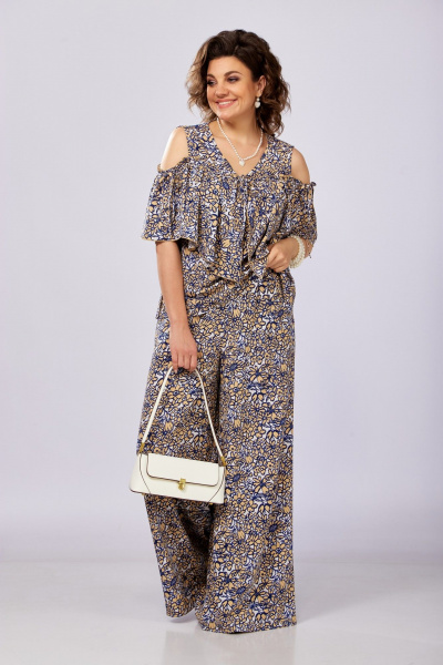 Блуза, брюки Lady Secret 2996/2 мультиколор - фото 5