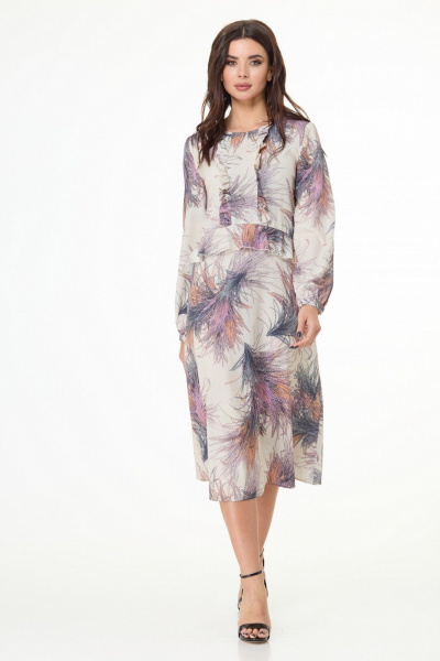 Платье Anelli 1593 гардения - фото 5