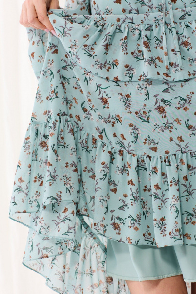 Платье Golden Valley 4919-1 бирюзовый - фото 4