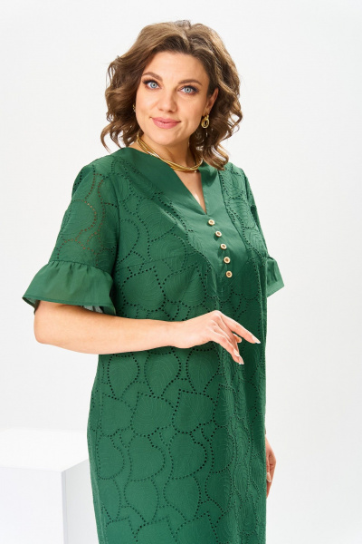 Платье Romanovich Style 1-2802 изумруд - фото 8