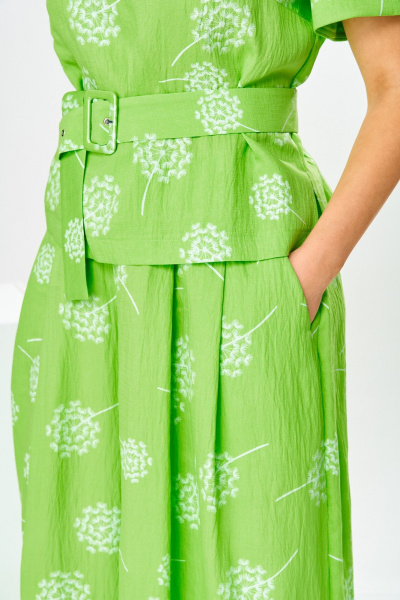 Блуза, брюки Romanovich Style 2-2704 салатовый - фото 8