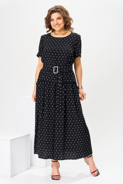 Блуза, брюки Romanovich Style 2-2704 черный - фото 2