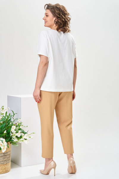 Блуза, брюки, жакет Romanovich Style 3-2377 салатовый/бежевый - фото 14