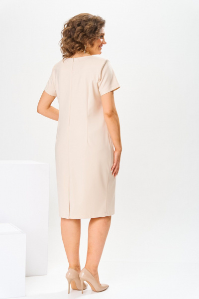 Жакет, платье Romanovich Style 3-2763 бежевый - фото 8