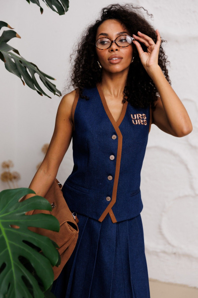 Жилет, юбка Urs 25-522-1 - фото 4