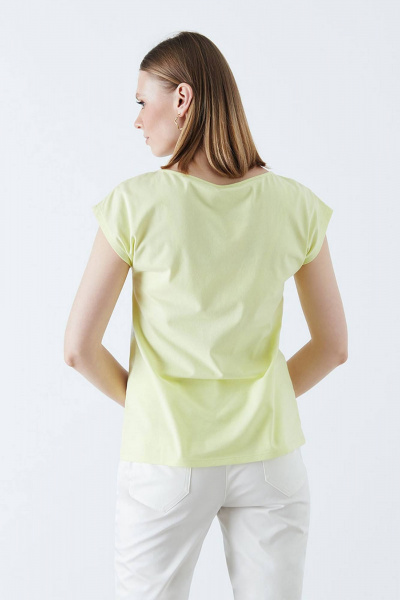 Майка Nelva 21905 лимонный - фото 2