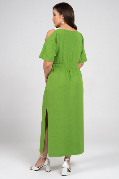 Платье Alani Collection 2356 зелень - фото 7