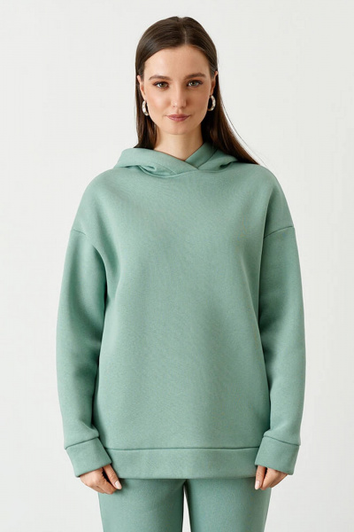 Джемпер Nelva 22732 светло-зеленый - фото 1