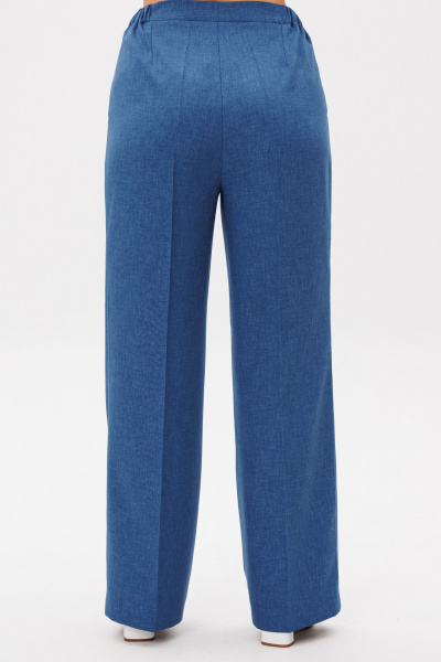 Блуза, брюки Mubliz 277 синий_графика - фото 3