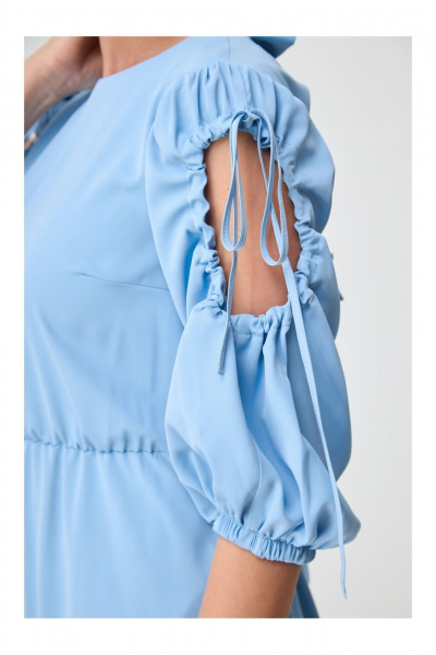 Платье Anelli 1602 небо - фото 5