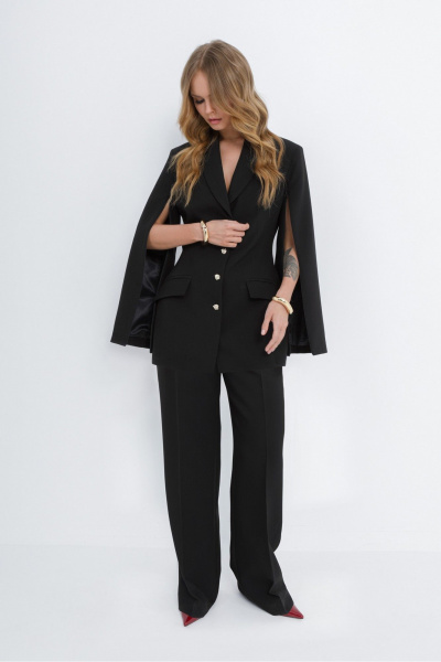 Брюки, жакет PiRS 5823 черный - фото 1
