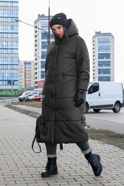 Пальто Lady Secret 8279 черный - фото 3