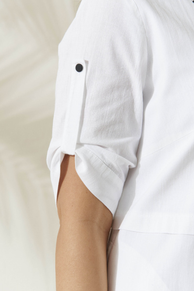 Платье Панда 30283w белый - фото 3