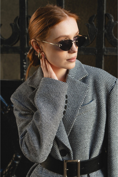 Полупальто Skipper Design 134 серый - фото 5