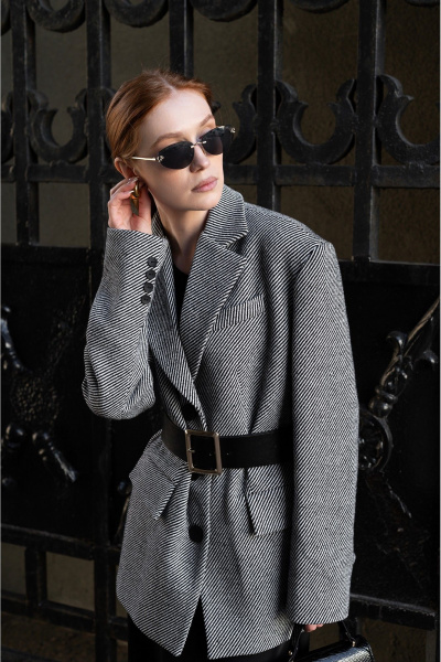 Полупальто Skipper Design 134 серый - фото 4