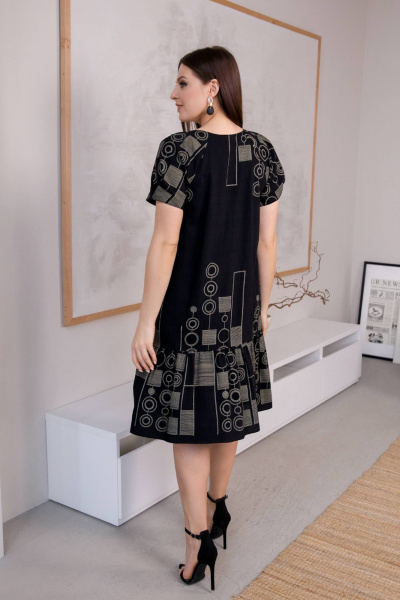 Платье ASV 2589 черный - фото 6