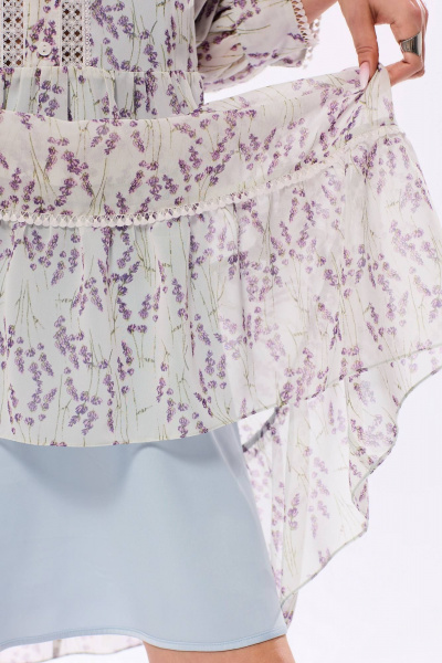 Платье Golden Valley 4881-1 светло-бирюзовый - фото 3