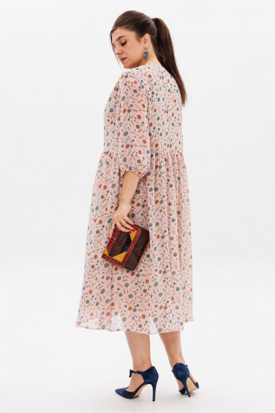 Платье Anelli 1460 цветочная_россыпь - фото 8